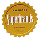 Awarded Superbrands Singapore